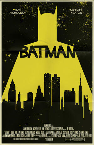Batman (1989) poster