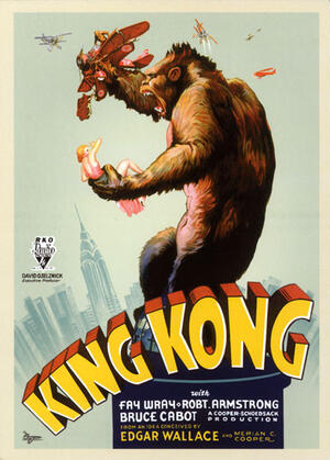 King Kong (1933) poster