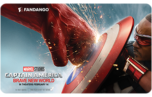 Captain America Inpact Gift Card