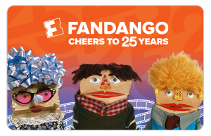 Fandango 25th Annivesary Gift Card