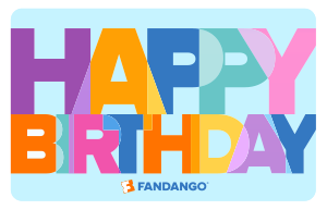 Happy Birthday (Baby Blue/Text) Gift Card