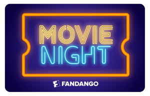 Movie Night Neon Gift Card