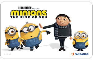 Minions Rise of Gru - Group Gift Card