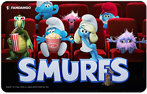 Smurfs Theater Gift Card