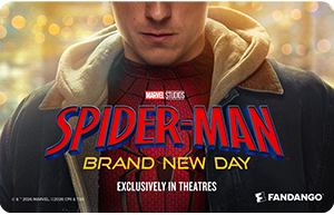 Spiderman Brand New Day Gift Card