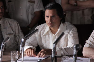 Exclusive: Michael Peña Stands Up for Justice in 'Cesar Chávez' Trailer Premiere