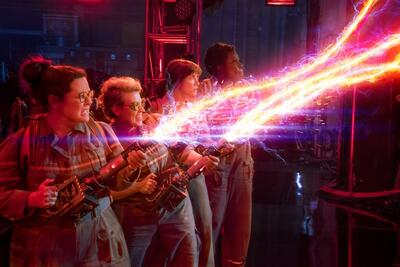'Ghostbusters' Set Visit: Fighting Phantoms with Kristen Wiig, Melissa McCarthy, Kate McKinnon and Leslie Jones