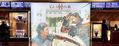 'Gladiator II' Mini Museums: Props on Display at Select Regal Cinemas