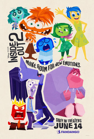 'Inside Out 2' Tickets Are On Sale: See The New Fandango Poster!