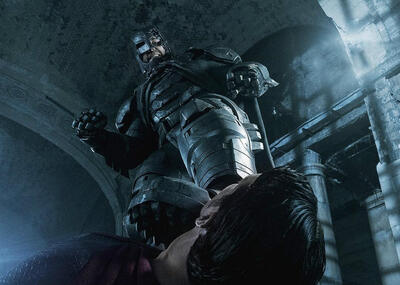 See Batman Get the Upper Hand (or Boot) on Superman in New 'Batman v Superman' Images
