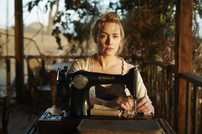Kate Winslet, on the Fantastic Costumes and Her Love Scene with Liam Hemsworth in 'The Dressmaker'