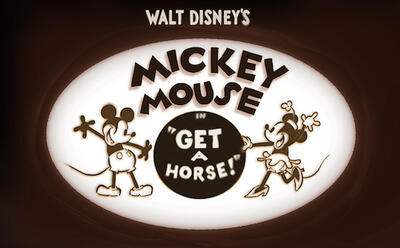 'Get a Horse!': How Disney Animators Put Walt Disney As Mickey Mouse in a New Short