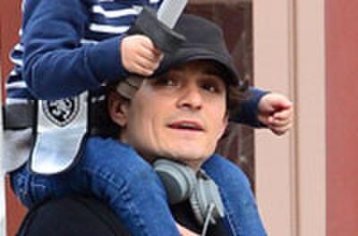 Snapshot: Meet Orlando Bloom and His Cute Little Swashbucklin' Son