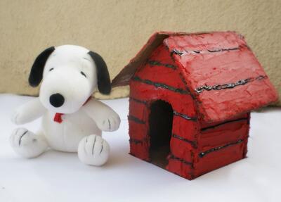 Happiness Is a Snoopy Gingerbread House