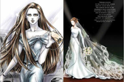 Look, It’s Bella in Her Wedding Dress … 