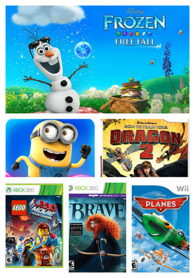 Family Movie Video Games that Keep the Fun Going