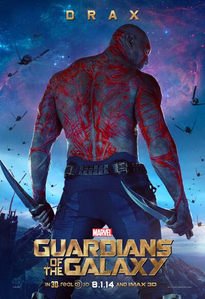 'Guardians of the Galaxy' Exclusive Character Poster: Drax