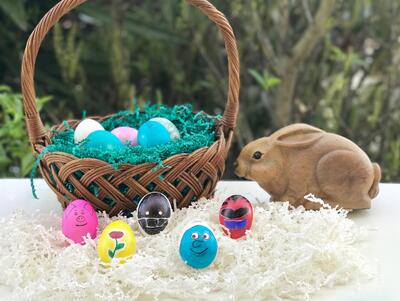 Family DIY: Make Movie Character Easter Eggs