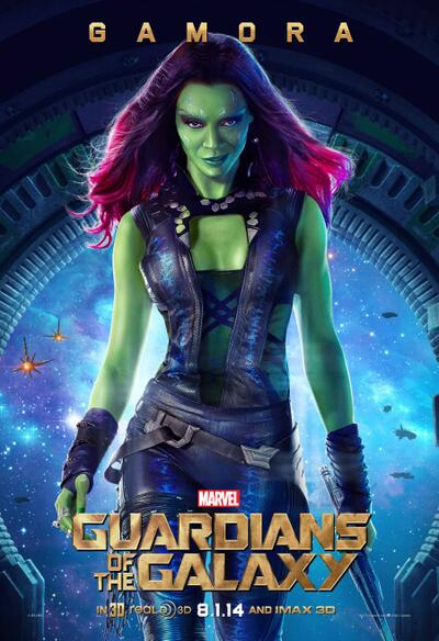 'Guardians of the Galaxy' Exclusive Character Poster: Gamora