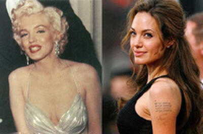 Angelina Jolie and George Clooney as Marilyn Monroe and Frank Sinatra?