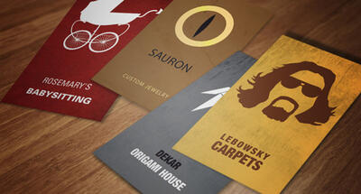  Would You Hire Rosemary's Babysitting? Fun Movie-Inspired Business Cards