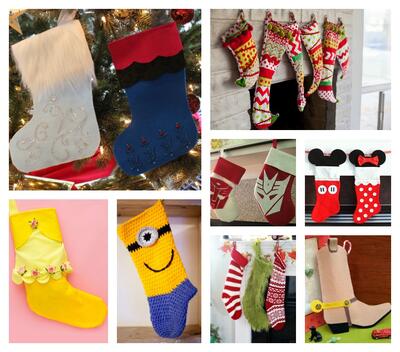 Make Homemade Stockings Inspired by Favorite Family Movies