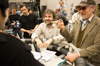 Peter Jackson Is Making a Secret Amblin Movie for Steven Spielberg