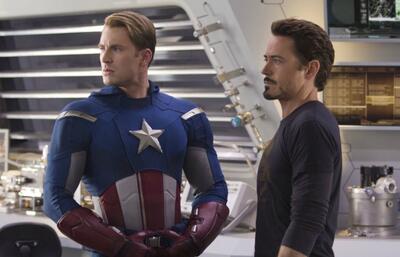 'The Avengers' Set Visit Interview: Robert Downey Jr. and Chris Evans