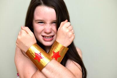 Girl Power: Make These Wonder Woman Bracelets 
