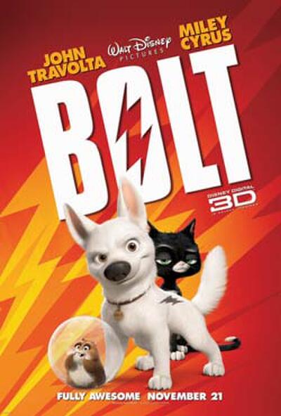 Bolt In Disney Digital 3d Fandango