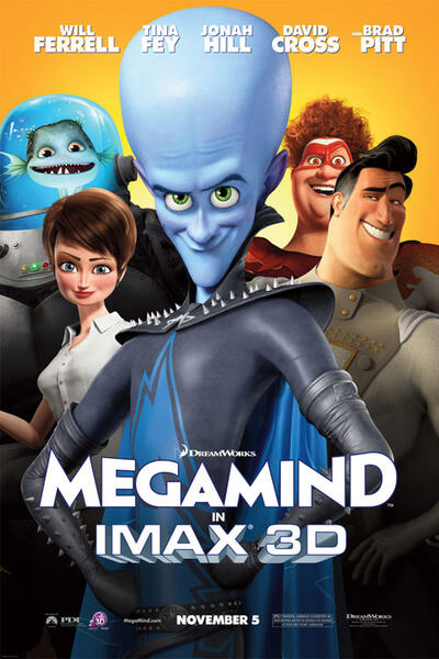 Megamind An Imax 3d Experience Fandango