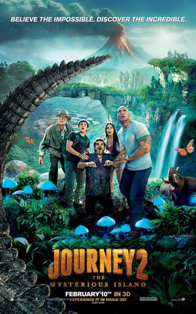 Journey 2 The Mysterious Island An Imax 3d Experience Fandango