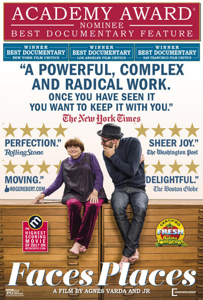 Faces Places Fandango Agnès varda's final film is a charmer. faces places fandango