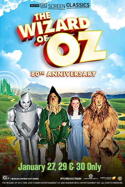 The Wizard Of Oz 80th Anniversary 1939 Presented By Tcm Fandango