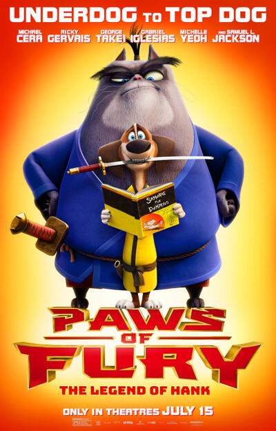 Paws of Fury: The Legend of Hank (2022) - Tickets & Showtimes Near You |  Fandango