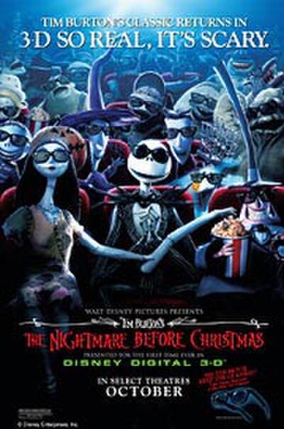 Tim Burton S The Nightmare Before Christmas In Disney Digital 3d Tickets Showtimes Near You Fandango