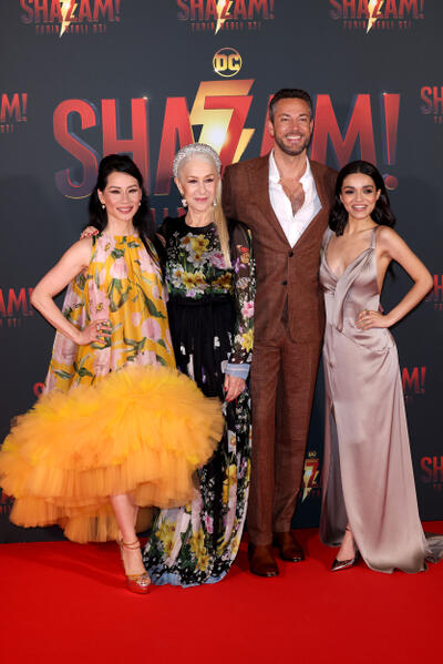 Shazam Fury Of The Gods Rome Premiere Fandango