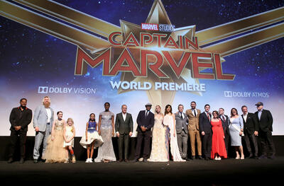 Captain marvel midnight premiere hot sale