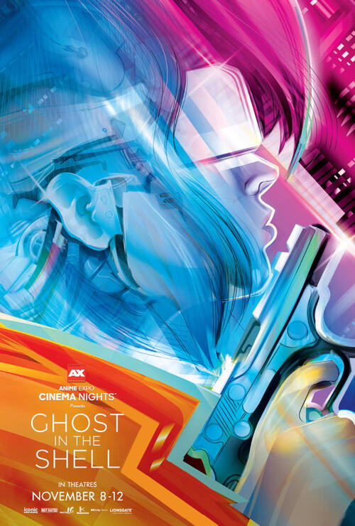 ghost in the shell @A4限定デザインポスター Amazon.com: 攻殻機動隊 Ghost in the Shell Anime Movie Poster