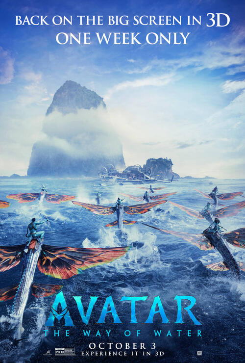 Avatar: The Way of Water Re-Release (2025) Showtimes | Fandango