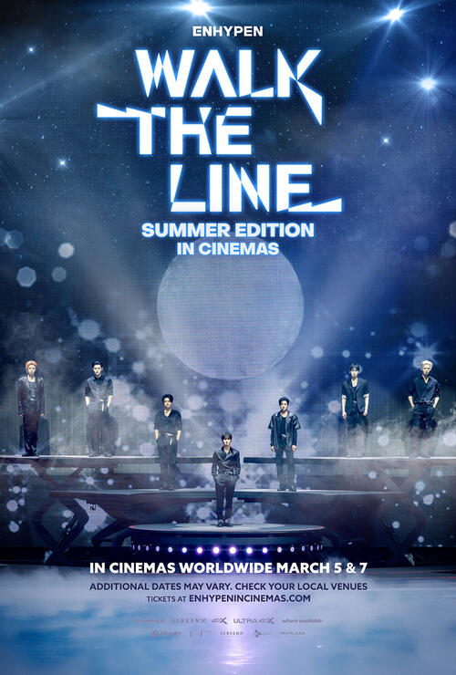 ENHYPEN [WALK THE LINE SUMMER EDITION] IN CINEMAS (2026) | Fandango