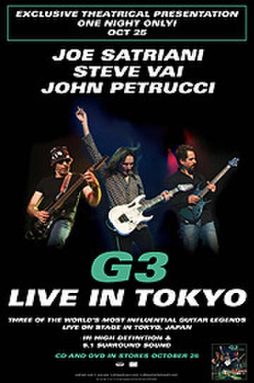 G3 - Live in Tokyo Tickets & Showtimes | Fandango