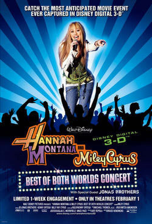 Hannah Montana & Miley Cyrus Best of Both Worlds Concert in Disney