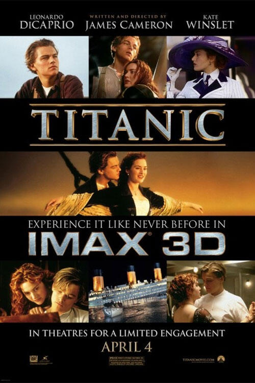 Titanic An IMAX 3D Experience Fandango