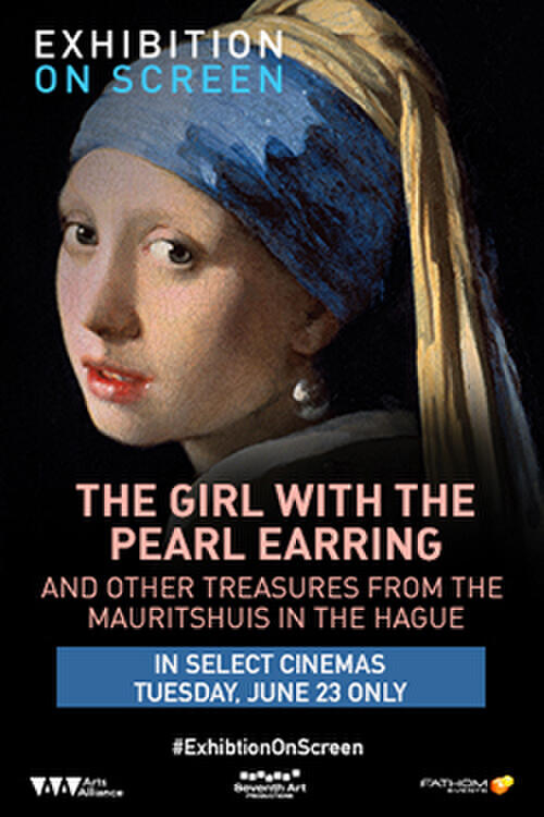 Girl with a pearl shop earring poster