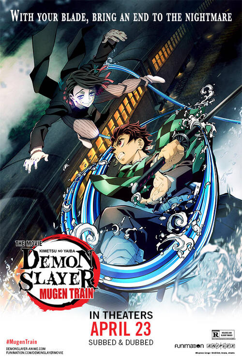 Demon Slayer: Kimetsu no Yaiba Mugen Train Set 2-Volume Set with Box, Video software