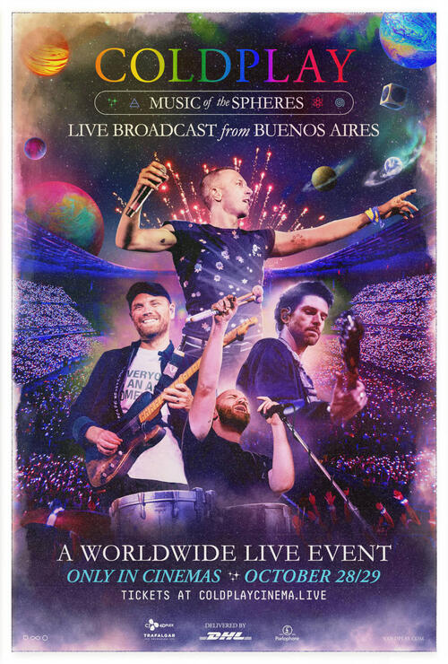 Coldplay Song Artwork 2022