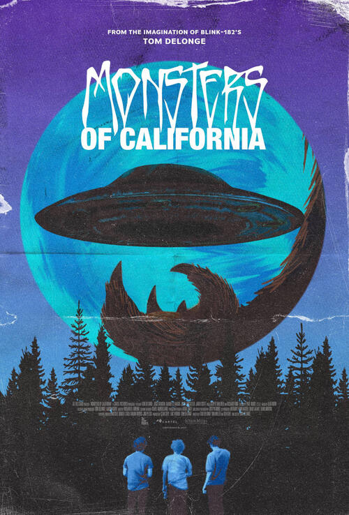 Initial list of theaters for the release of Monsters of California