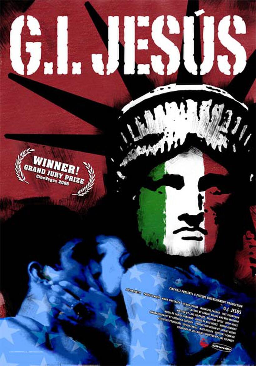 Poster art for "G.I. Jesus."