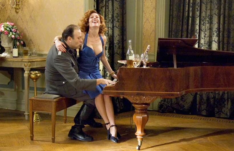 Halina Reijn and Waldemar Kobus in "Black Book."